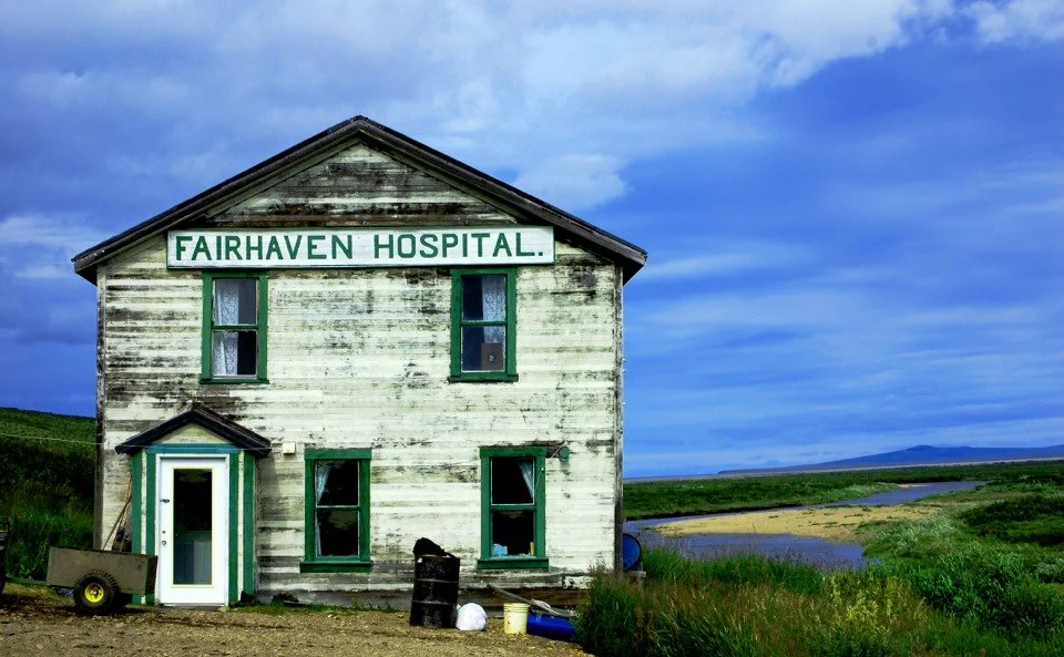Photo of the house my Dotta grew up in. I was able to visit his hometown of Candle, Alaska in high school. I took this photo with my first DSLR camera.