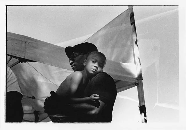 A Human &amp; his son, 2017. I spent all of today inside, processing in the darkroom. Selling this print to help those who are hurting rn. Only 10 available. $150. ALL proceeds will be donated directly to @blackvisionscollective, the gofundme for Ahm