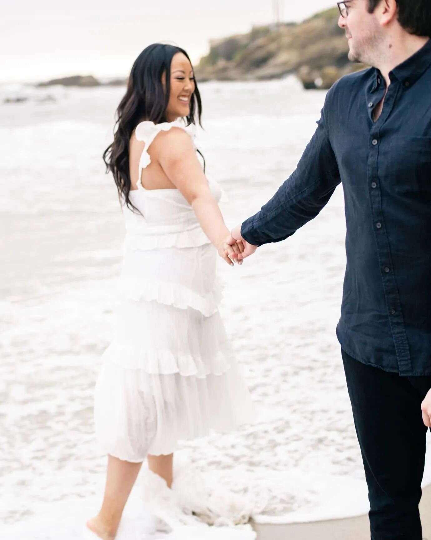 This engagement session was amazing. It rained for two straight days prior to this moment. In fact, it rained up until an hour before we started to shoot. I am so glad we didn't reschedule because these tones were so beautiful.