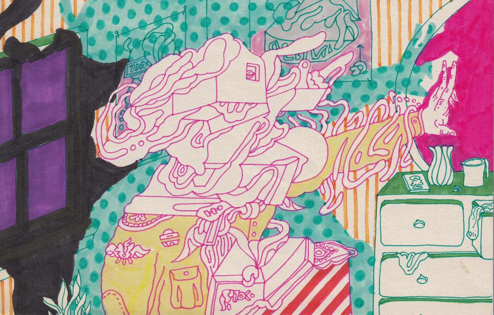 Study for "Sillhouettehaus"