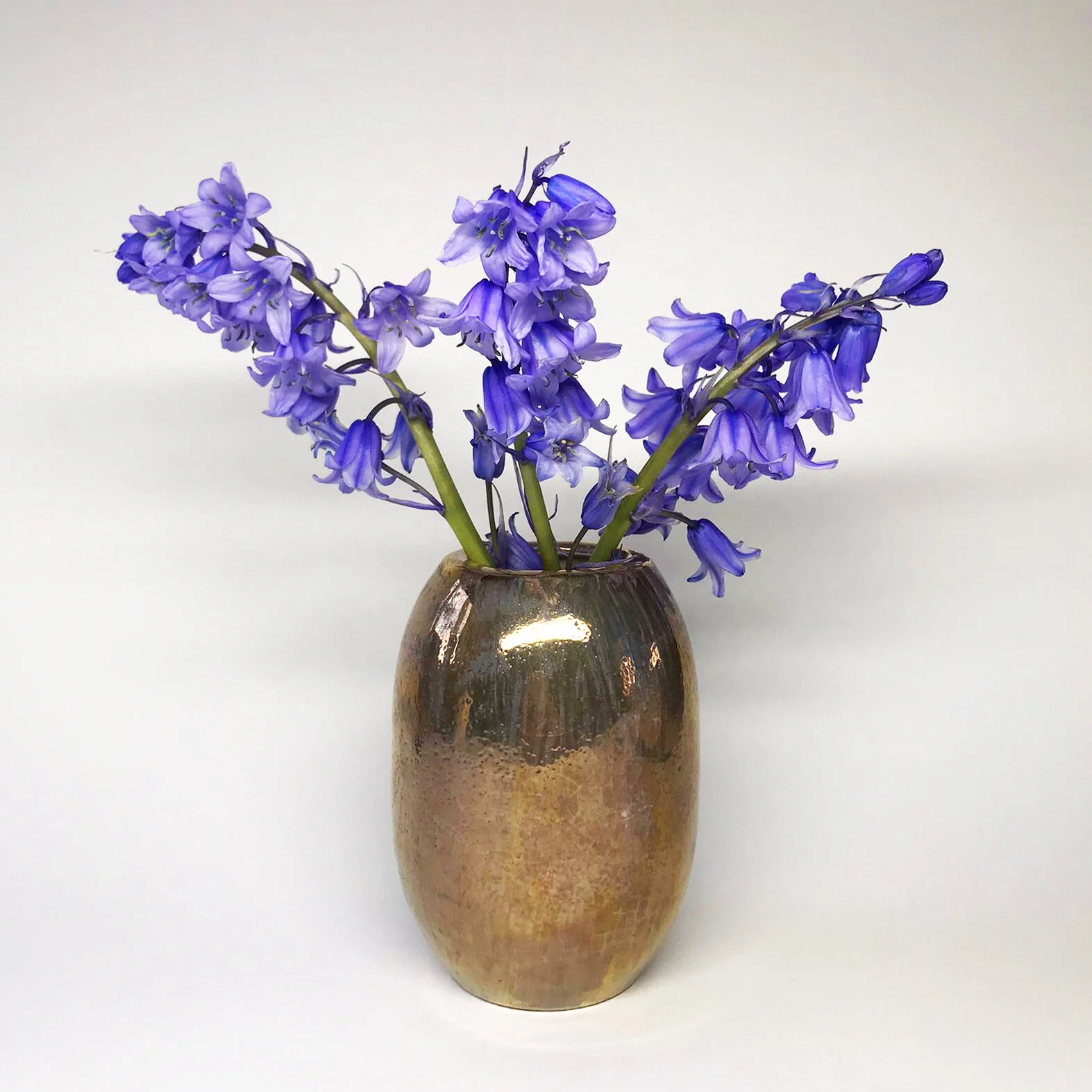 gold vase with bluebelles.jpg