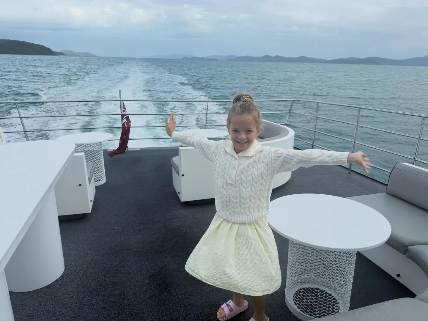 It&rsquo;s a tough life sometimes. Here is Lulu on the ferry on the way to Hayman Island where she will be staying for a week to film with some huge US superstars for a movie!

#tandetinysuperstars #letsgo2026 #tandekidsareeverywhere