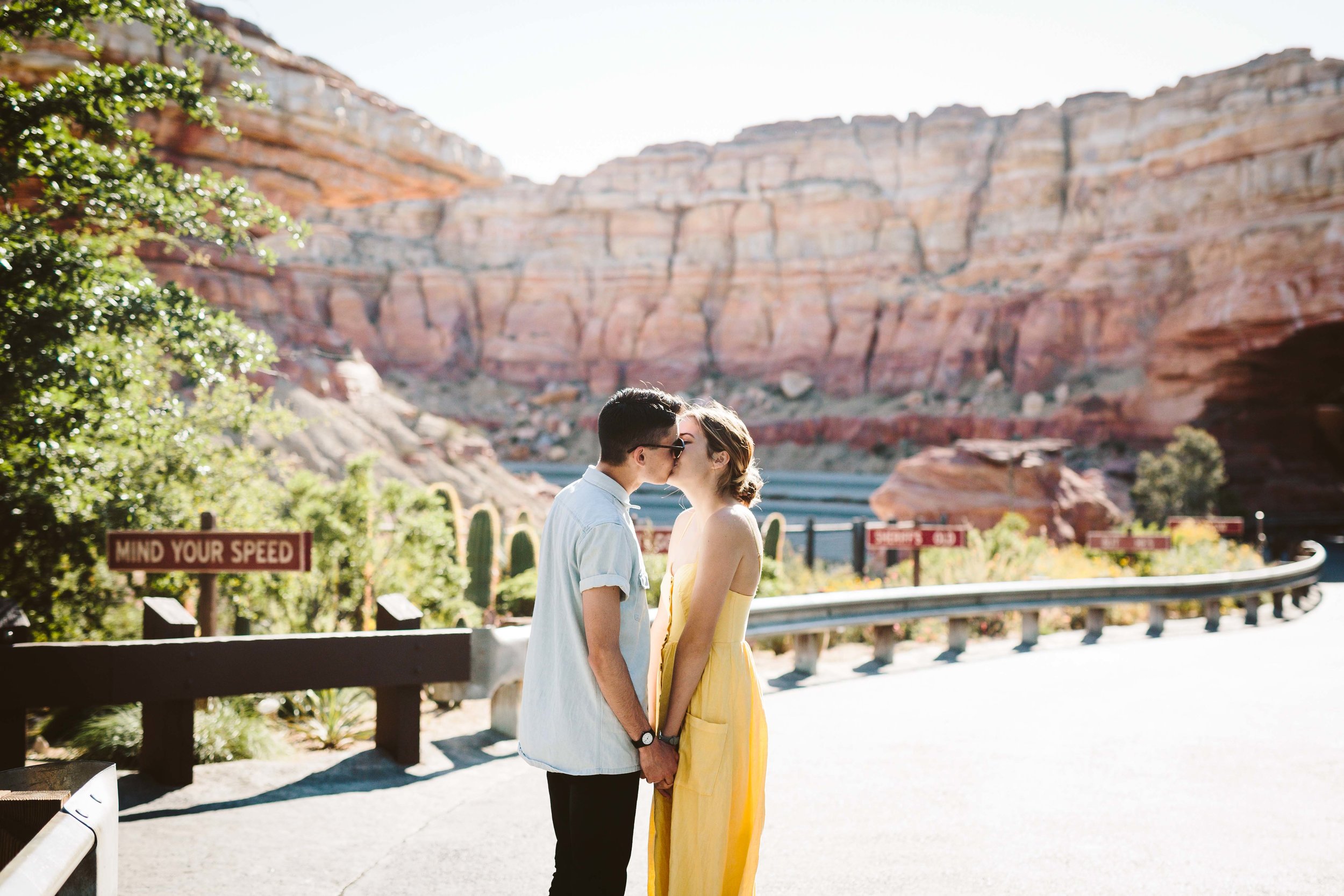 Eve + Shane | Disneyland Couples Shoot