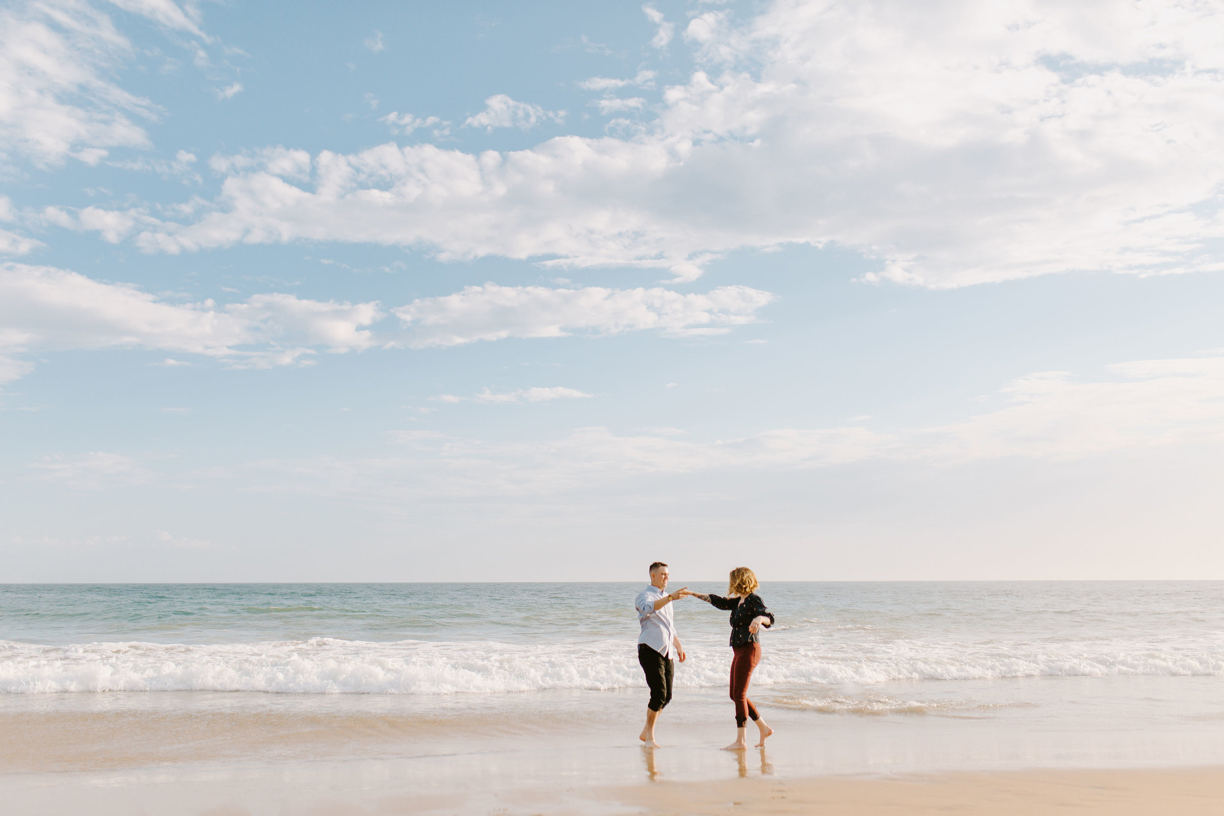 Sable &amp; Christian × Laguna Beach Engagement Photos