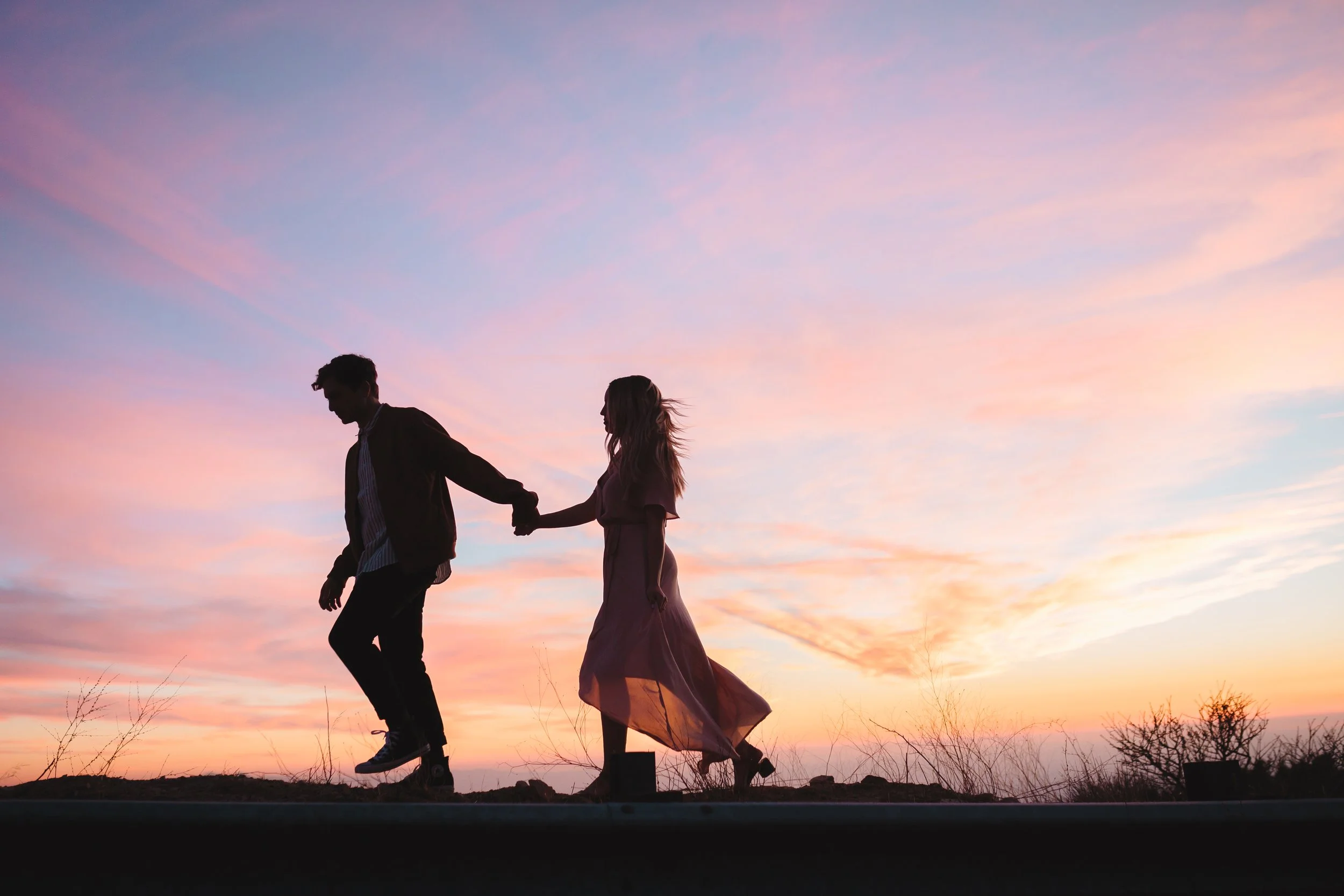 Chance &amp; Shelby × Big Bear Engagement Photos