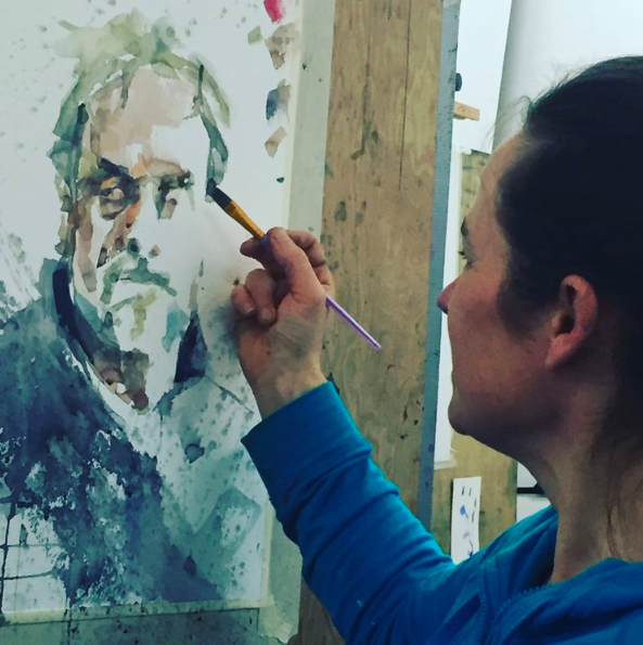 This 2 day workshop with Aine Divine started the 2019 Schoolhouse for Art year off with energy enthusiasm and amazing talent.