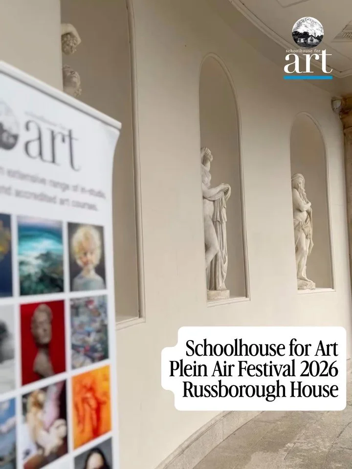 This time last month, over 40 of you gathered your easels and paints to join us in Russborough House for a day of plein air painting. 🎨

The weather was kind to us, and the conditions were perfect for painting outdoors. Seeing so many artists spread