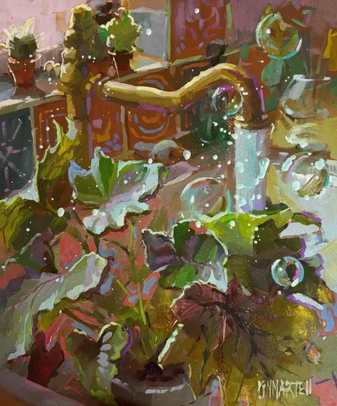 LOOSE &amp; LIVELY INTERIORS | OIL PAINTING | KAYLA MARTELL