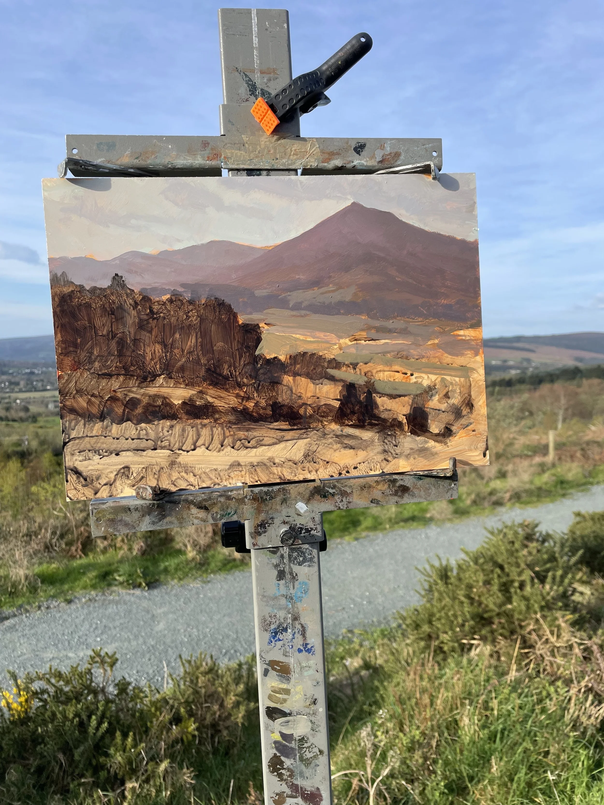 WORKING EN PLEIN AIR | RUSSBOROUGH | KIERAN GUCKIAN 