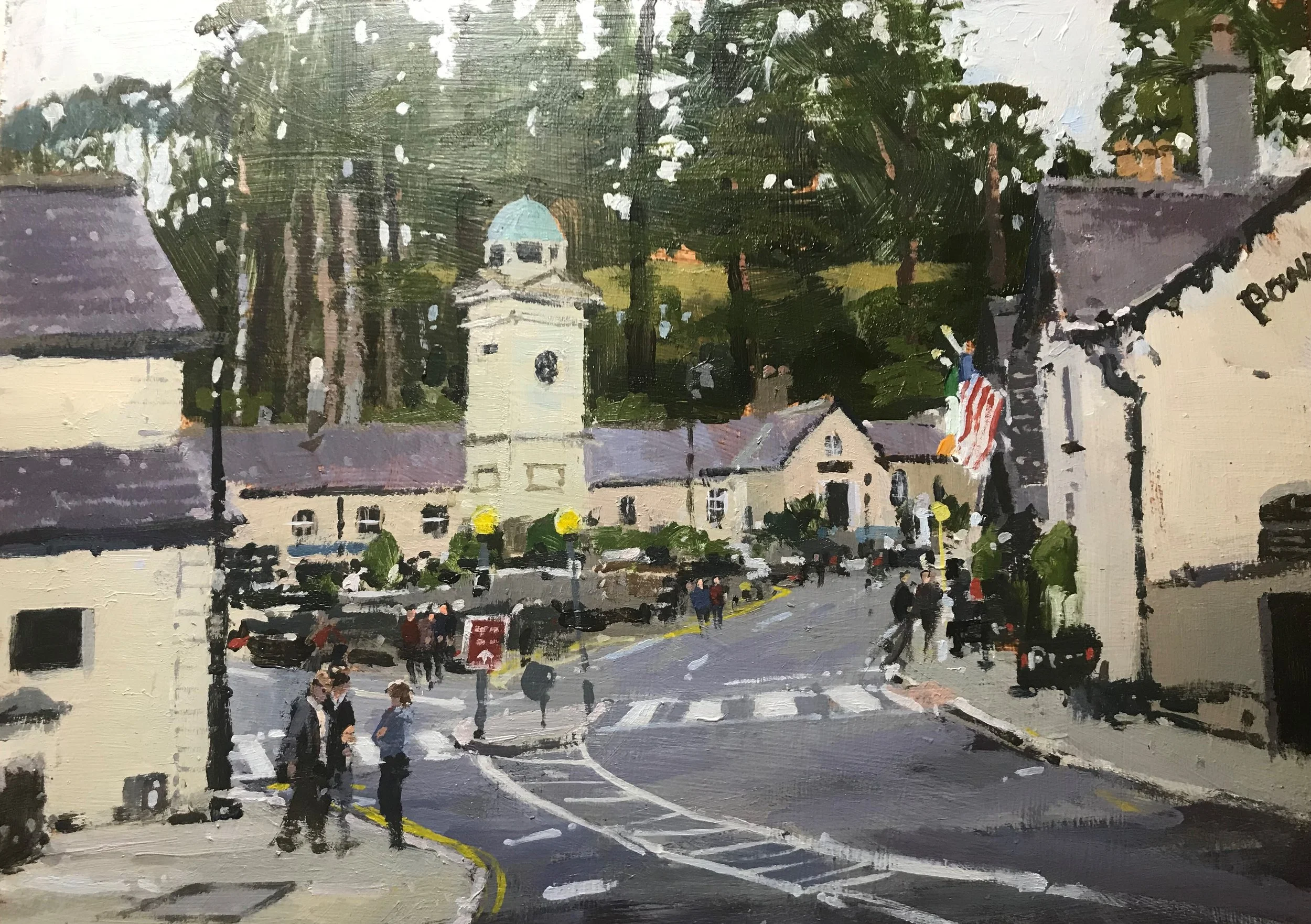 PLEIN AIR IN ENNISKERRY | STEVE BROWNING 