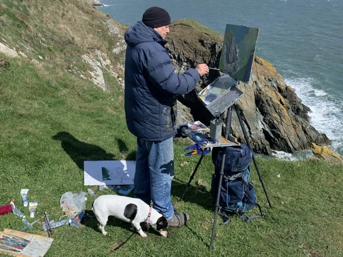 PLEIN AIR IN ENNISKERRY | STEVE BROWNING 