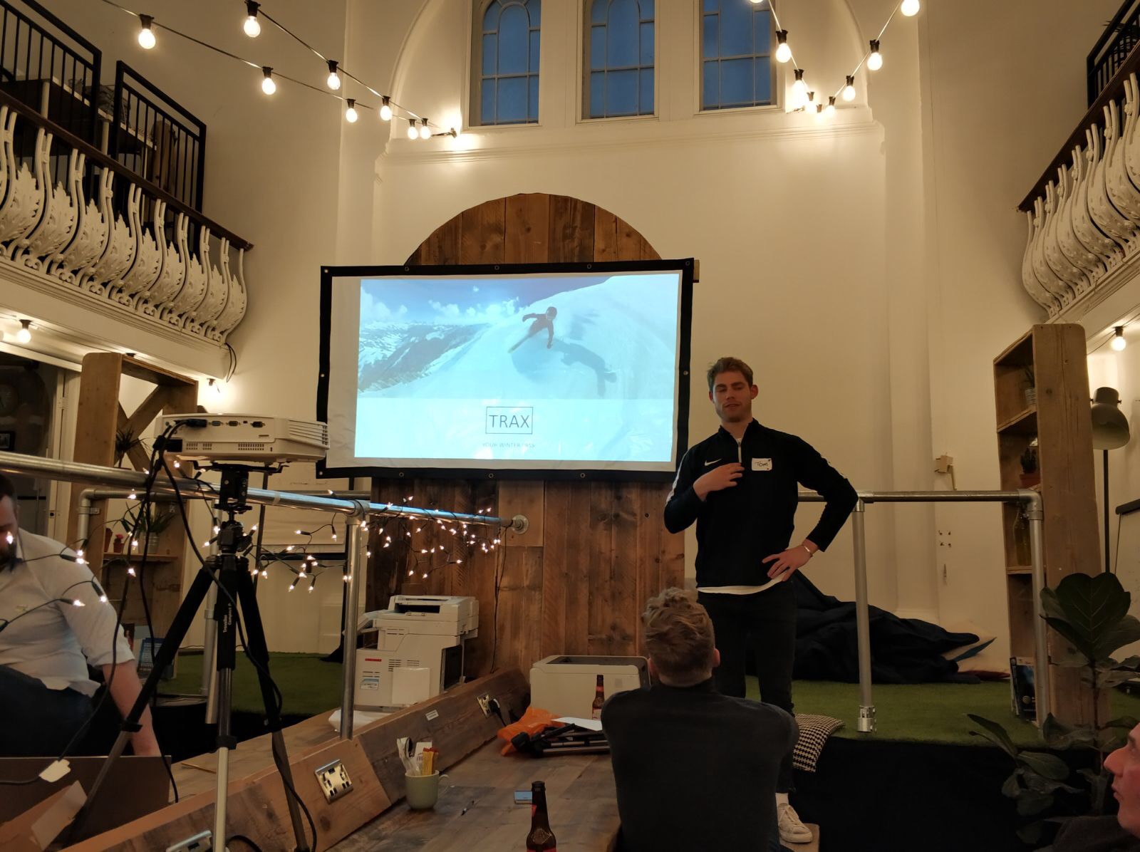 Pitching one of the ideas — TRAX, “Your mountain pass”