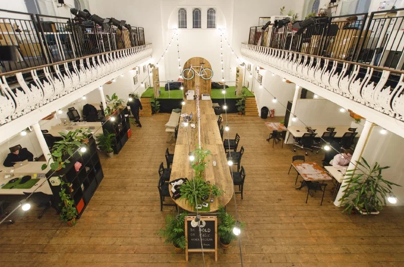 Launch22 2.0— a converted Baptist church in KX