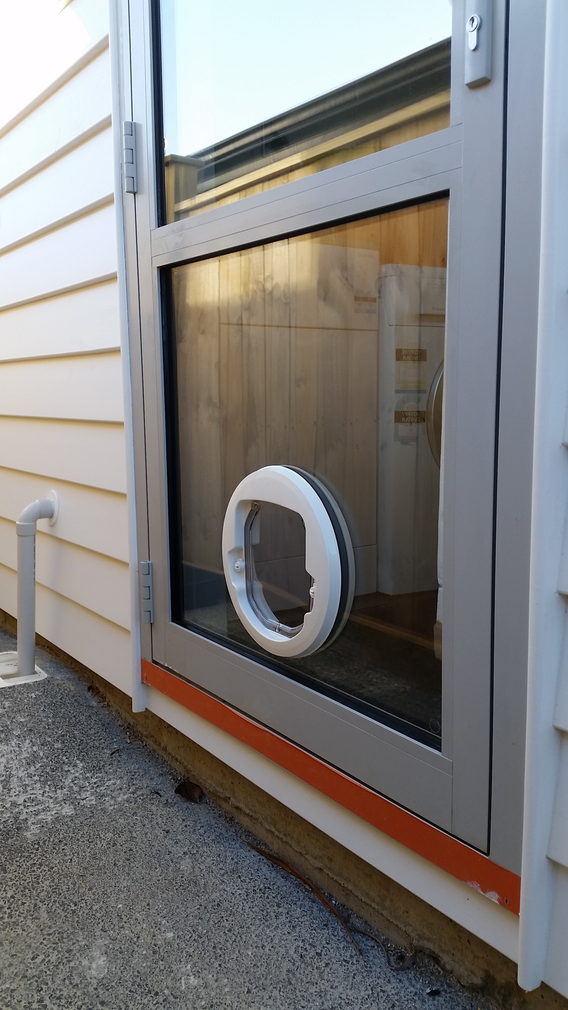Cat Door in Double Glazed Unit