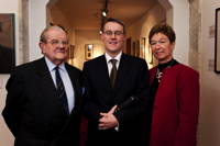 The 2011 Medal Winner with Maureen Foulkes-Hajdu and Lord Waltonof Detchant