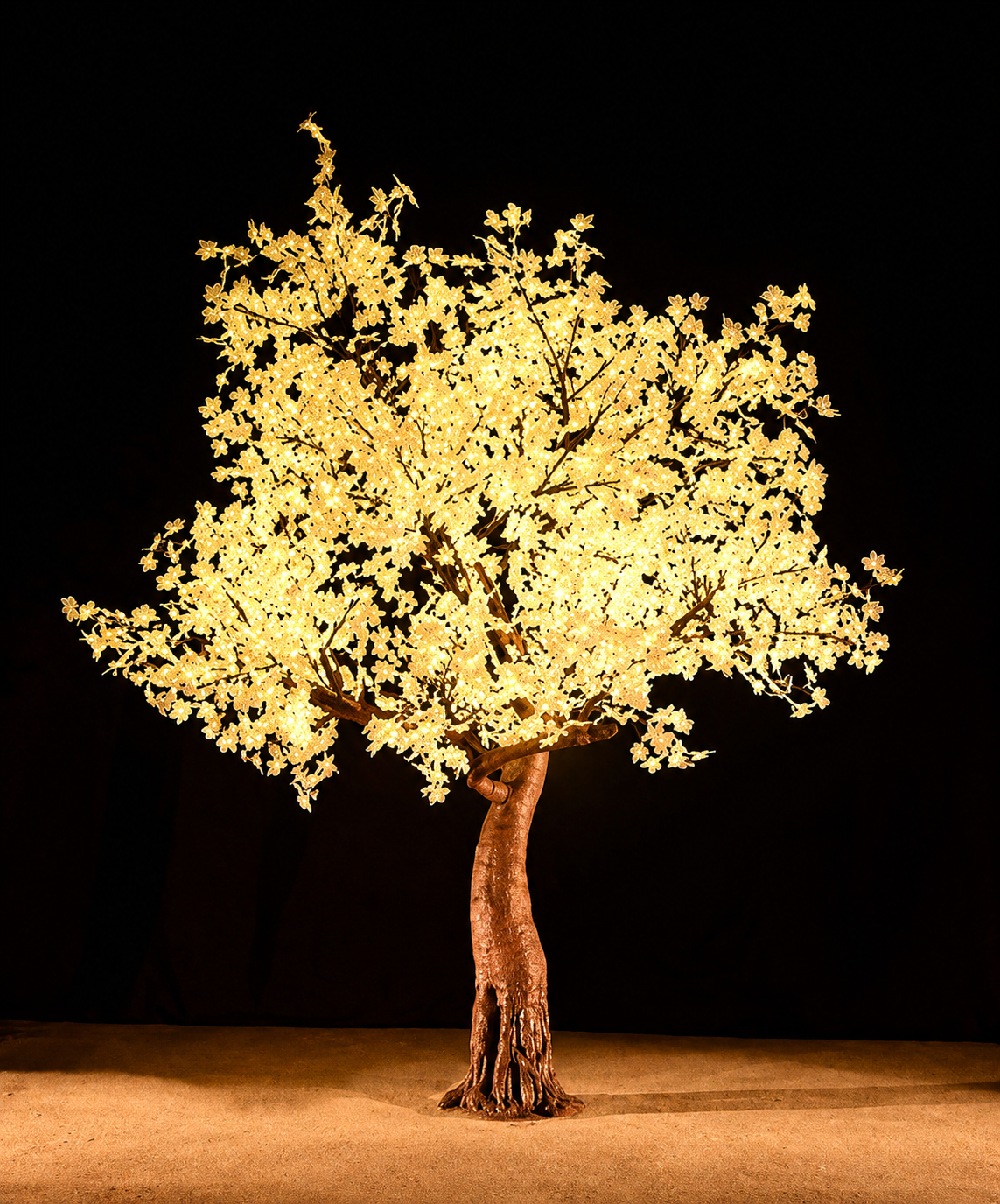 2.8m LED Maple Leaf Tree