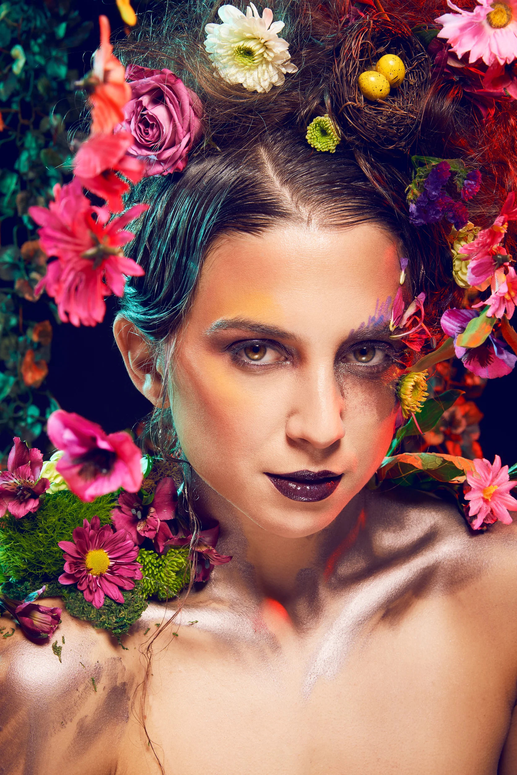 Model: Nicole Vonarx MUA: Charles Zambrano Hair Stylist: Helene Marie