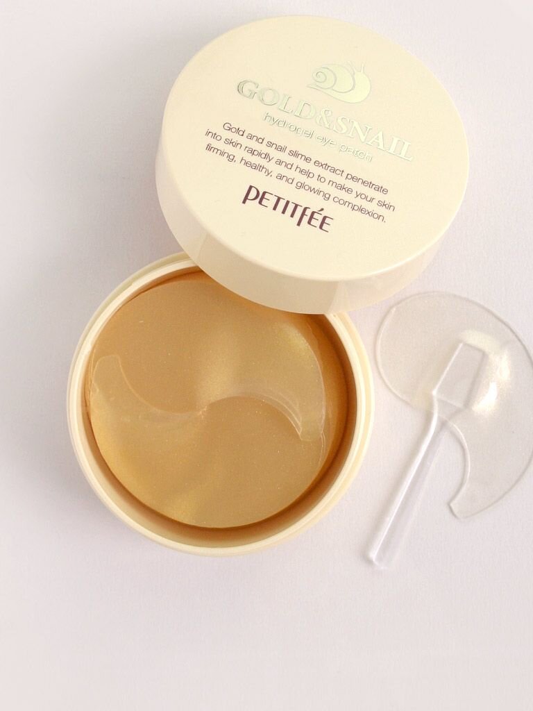 GOLD &amp; SNAIL HYDROGEL EYE PATCHES