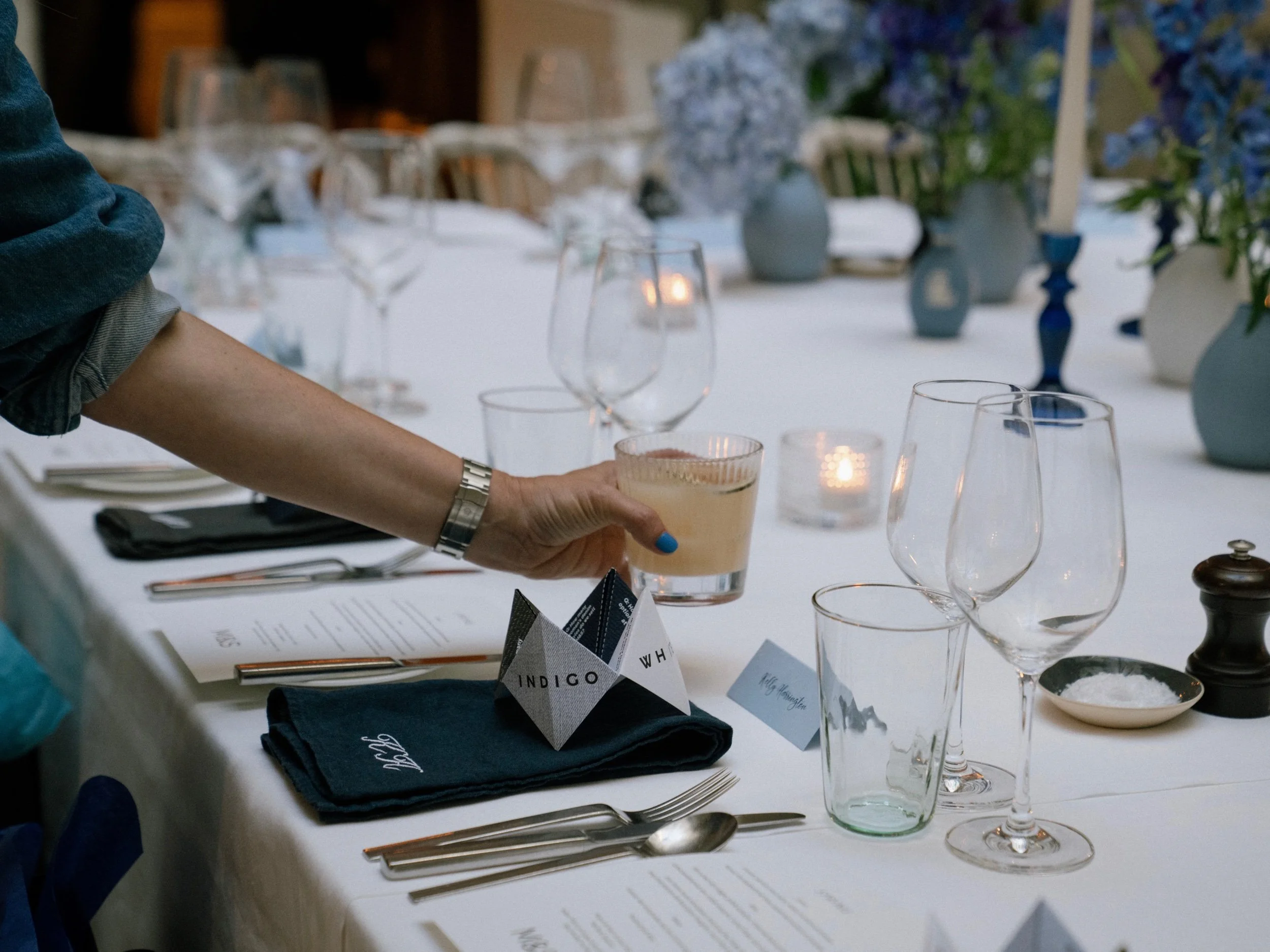A DENIM DINNER WITH M&amp;S