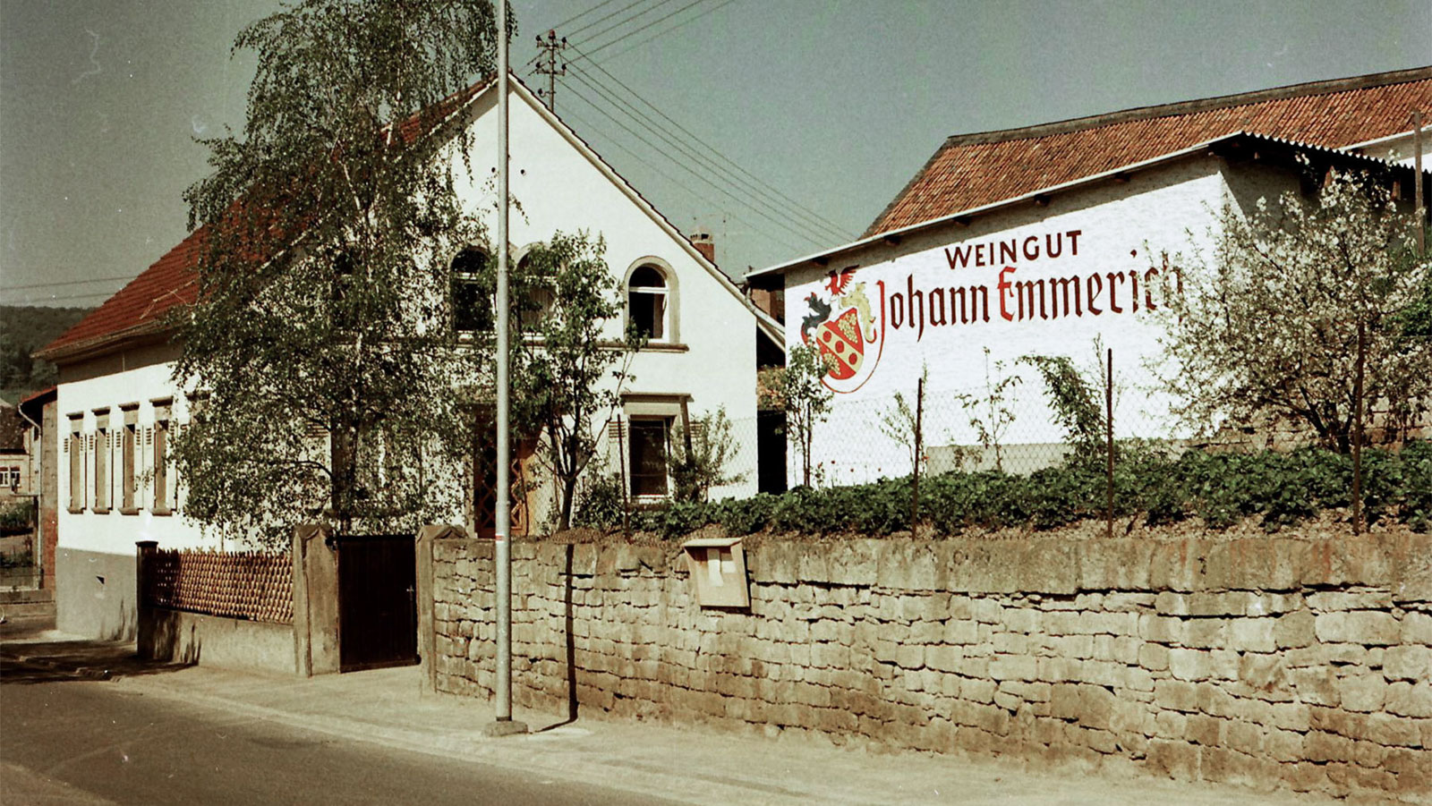 Historische Wurzeln - das Weingut 1960