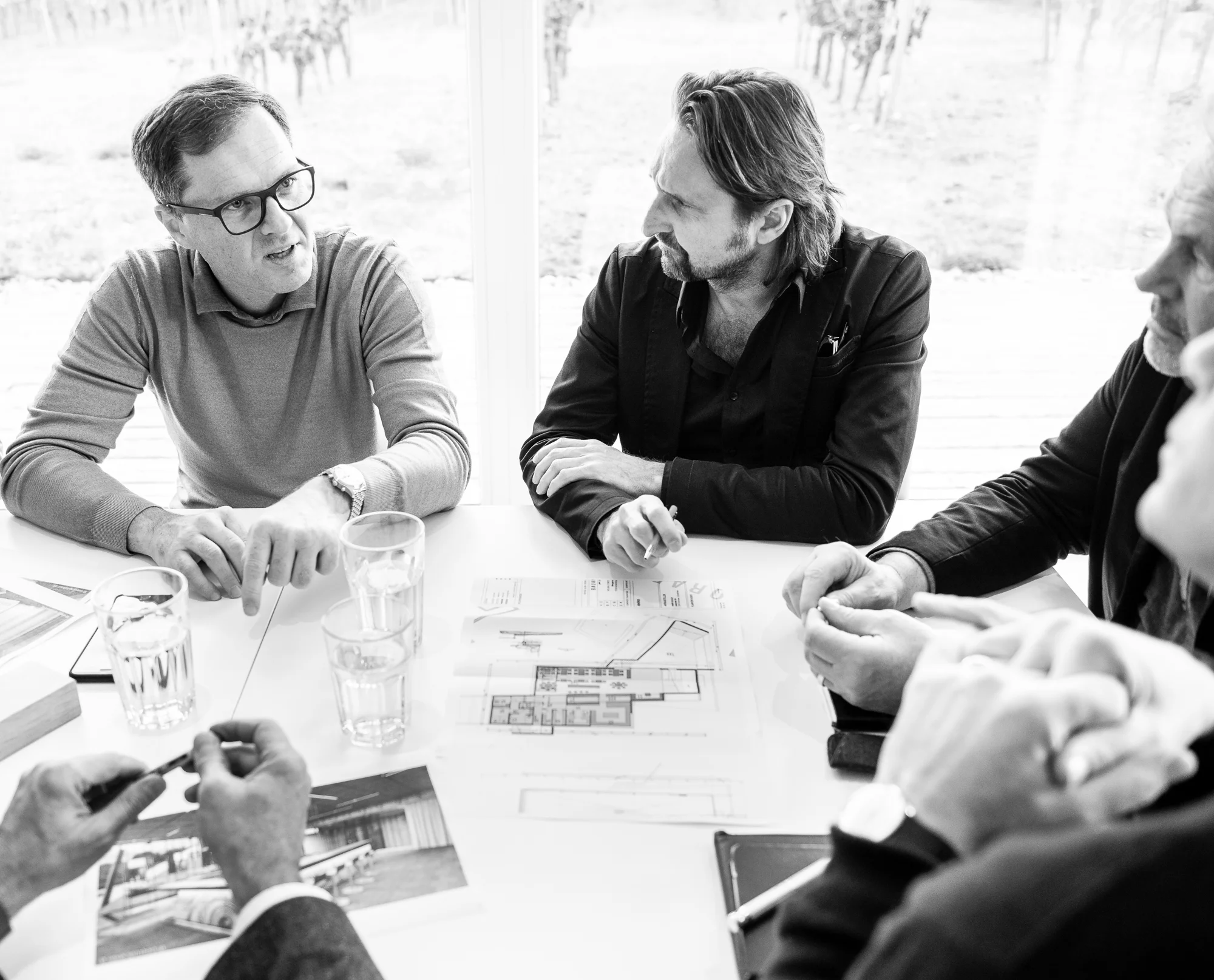 Markus Spitzbart mit Team