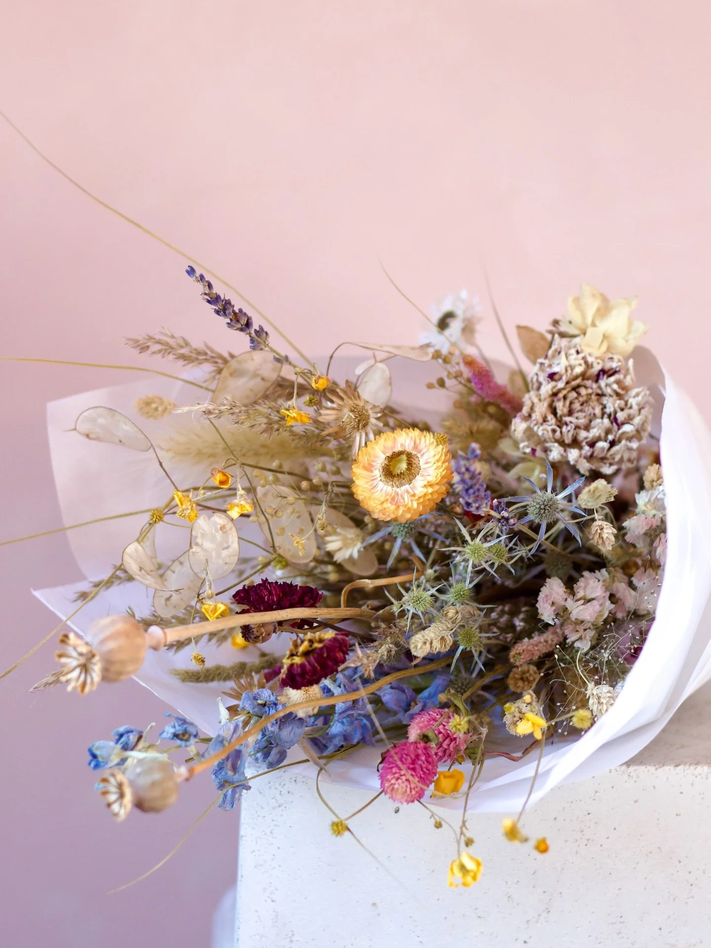 With Valentine&rsquo;s Day fast approaching, we have dried flower bunches available to purchase on our web-shop. A lovely long-lasting alternative to imported red roses at this time of year. Order by the end of today to receive your bunches on Friday