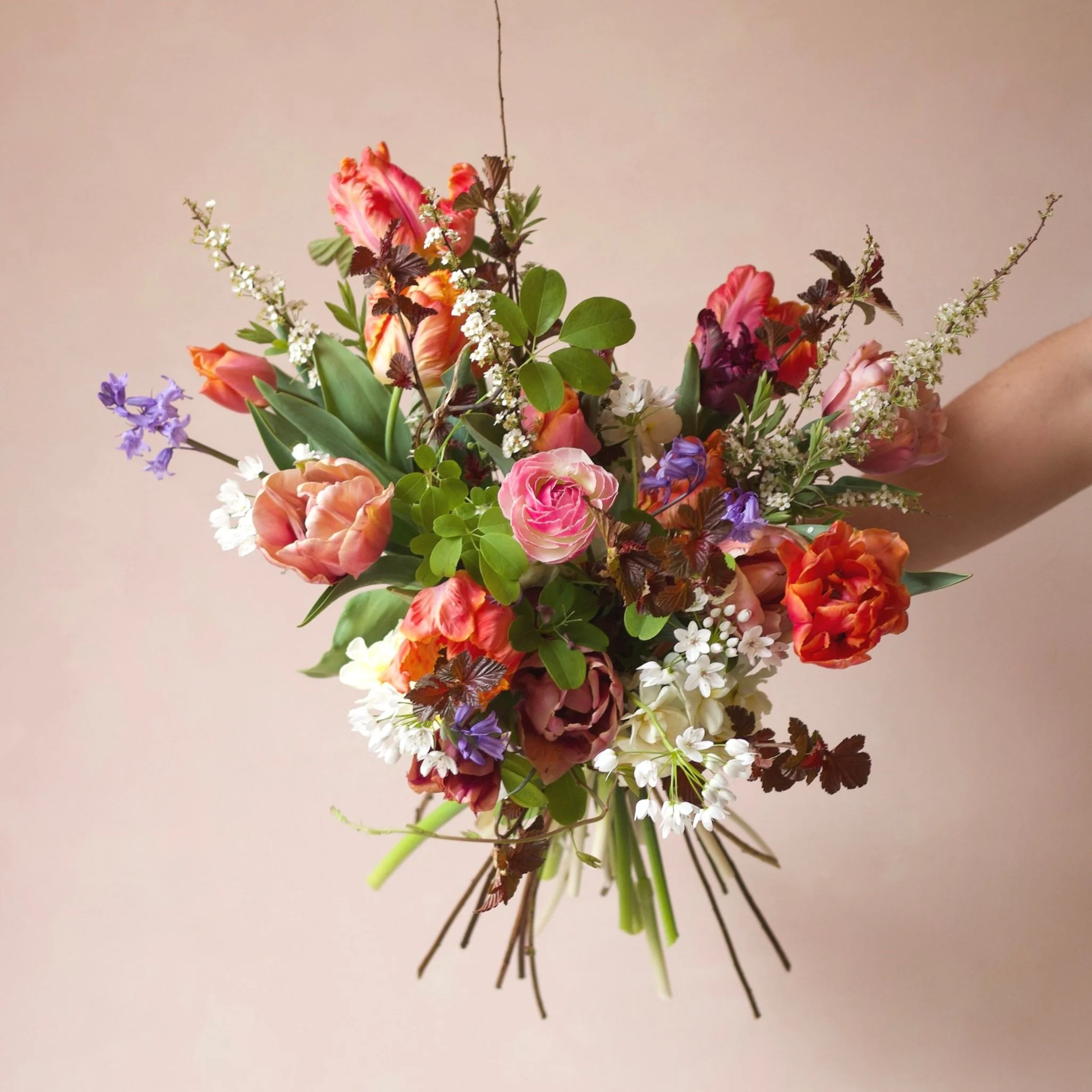 Nice Bunch Ethical Floral Studio Sula and Oliver Fresh Flower Bouquet  Local Delivery to Bath, Wells, Somerton, Shepton Mallet, Radstock, Midsummer Norton Somerset Medium Size