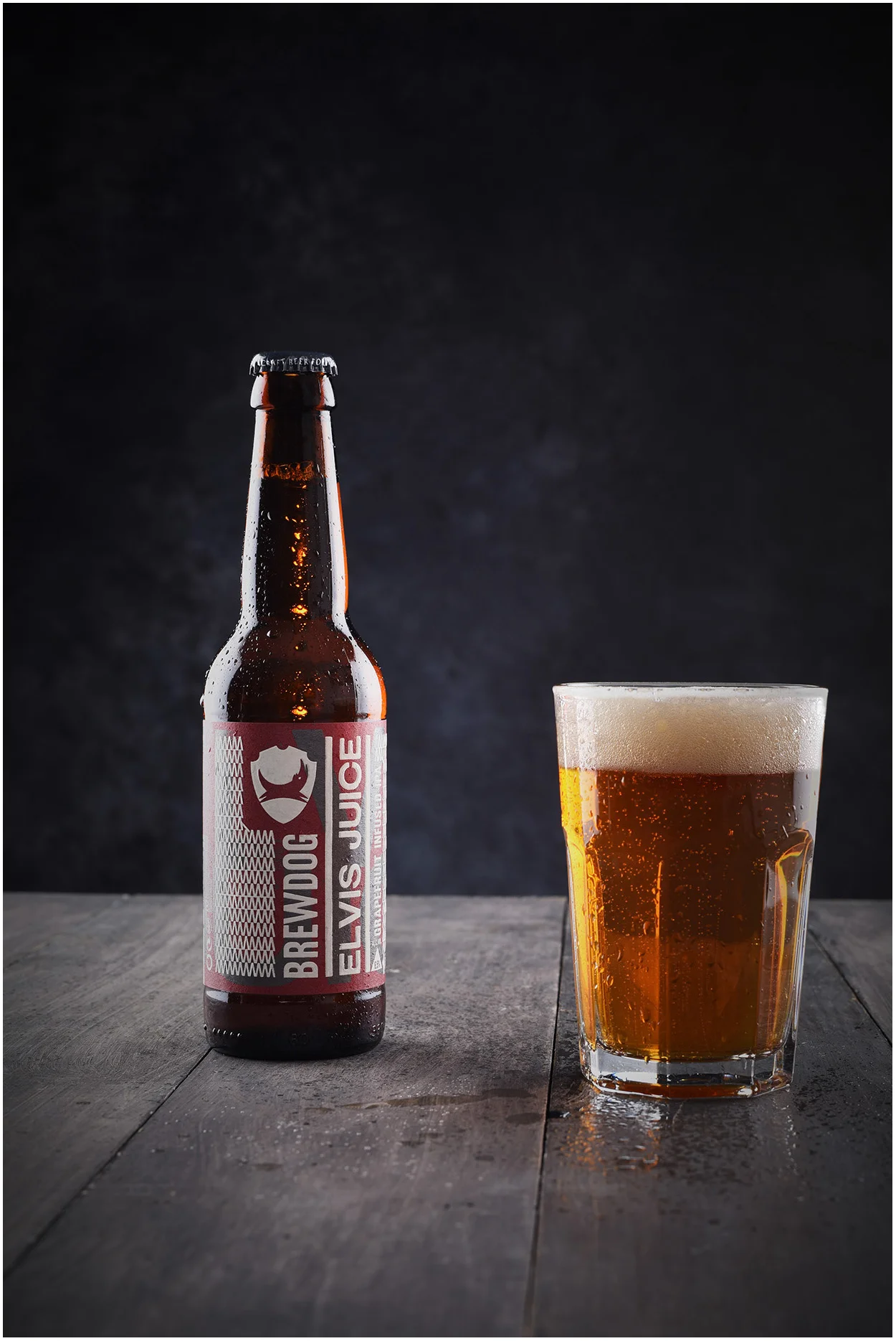 Elvis Juice by Brewdog, photograph by me