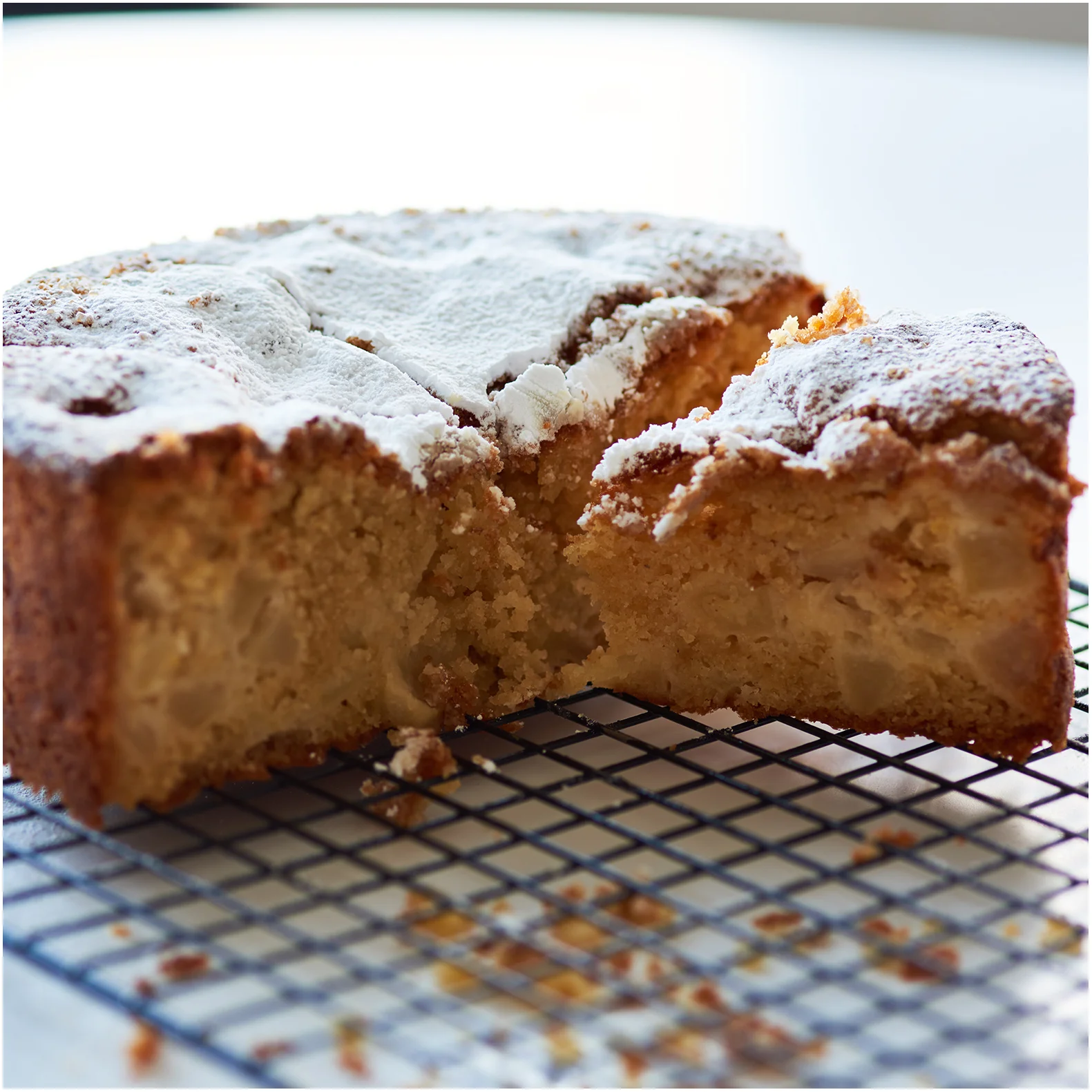 Crumbly, light, super-sweet, and delicious!