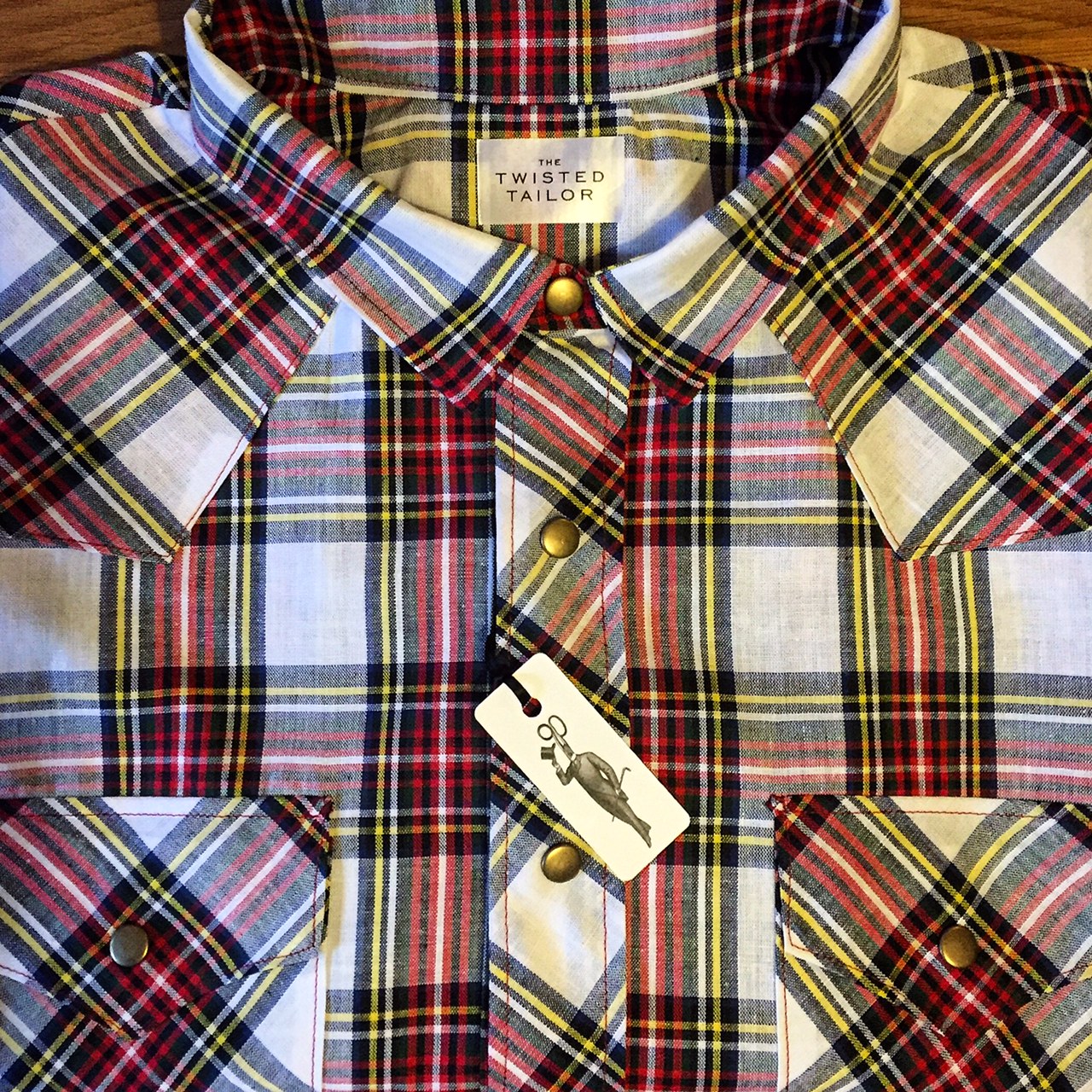 Lightweight Tartan Linen