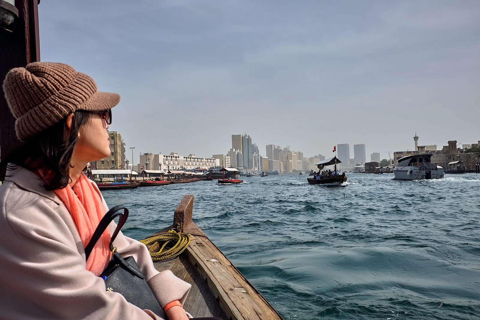 samen met Mathieu naar Dubai