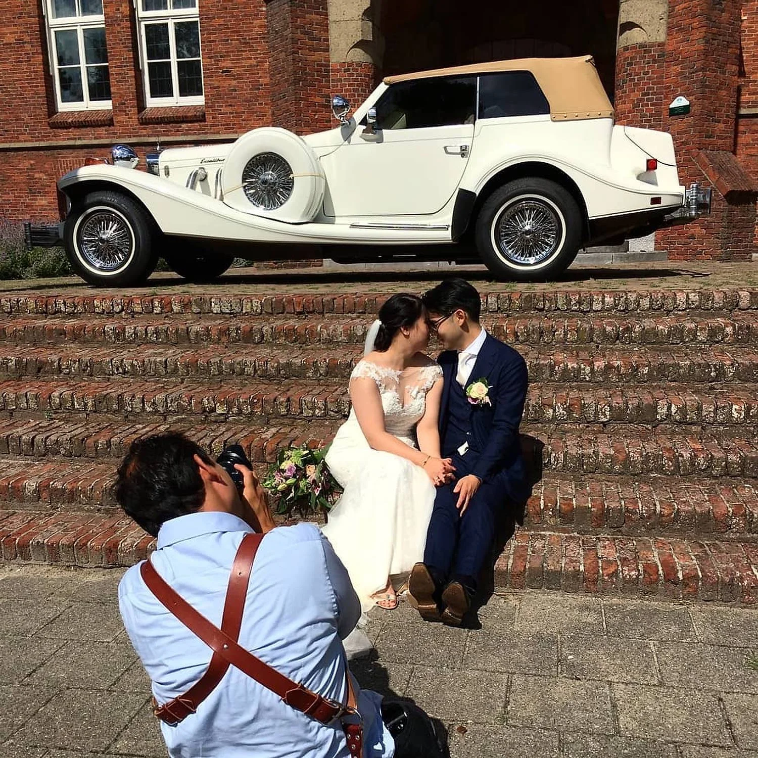 bruidsfotograaf Stefan Segers aan het werk