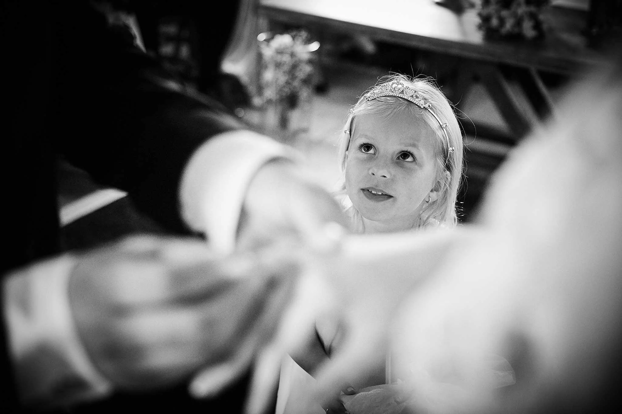 trouwshoot bruidsfotografie tijdens de ceremonie