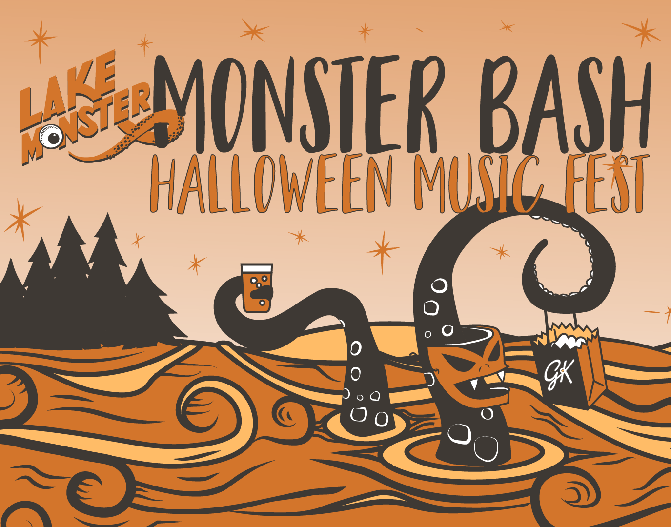 Lake Monster Bash: Halloween Music Fest