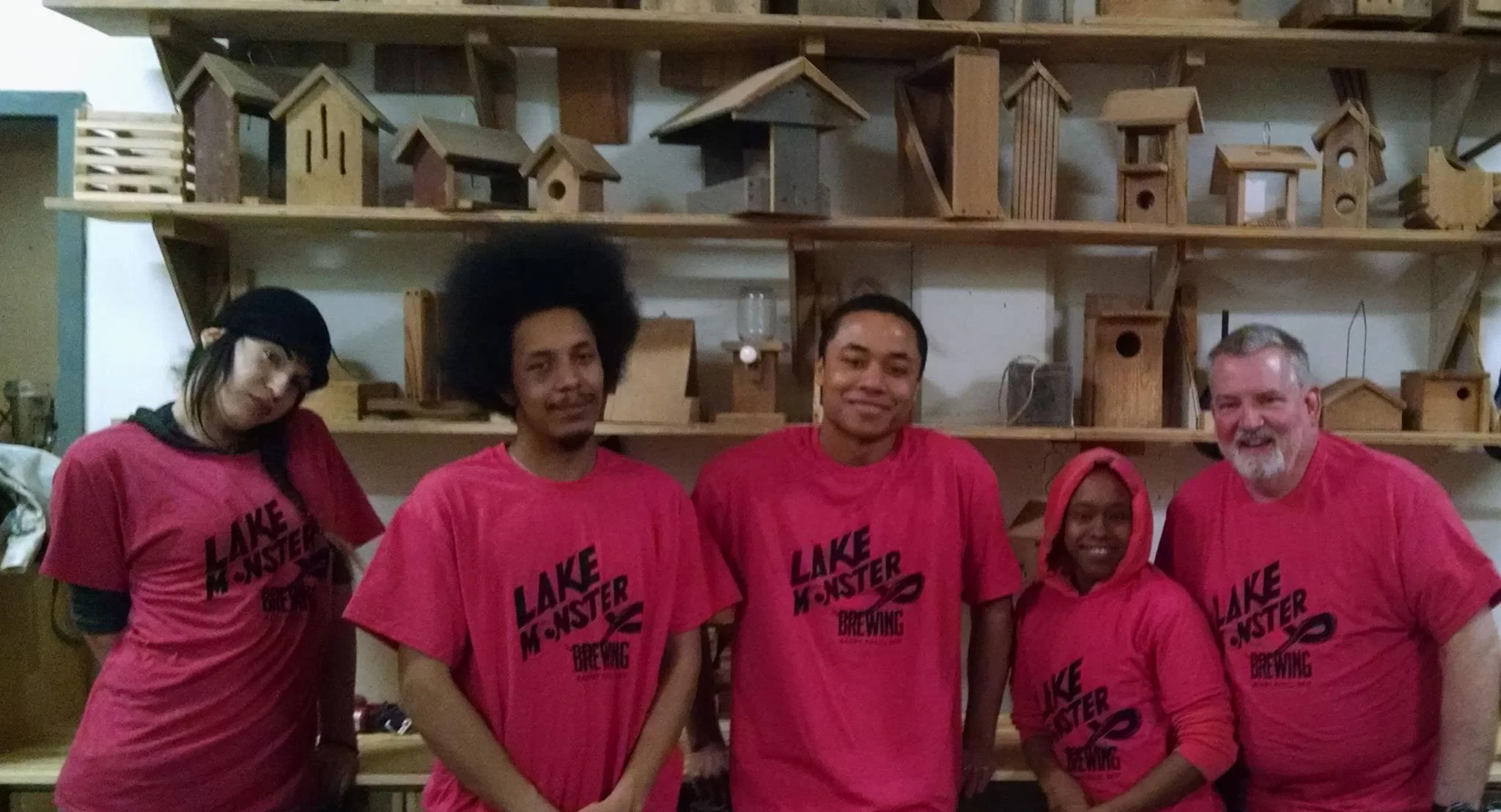 Shirts, Birds, Brew! Elpis Enterprises Fundraiser