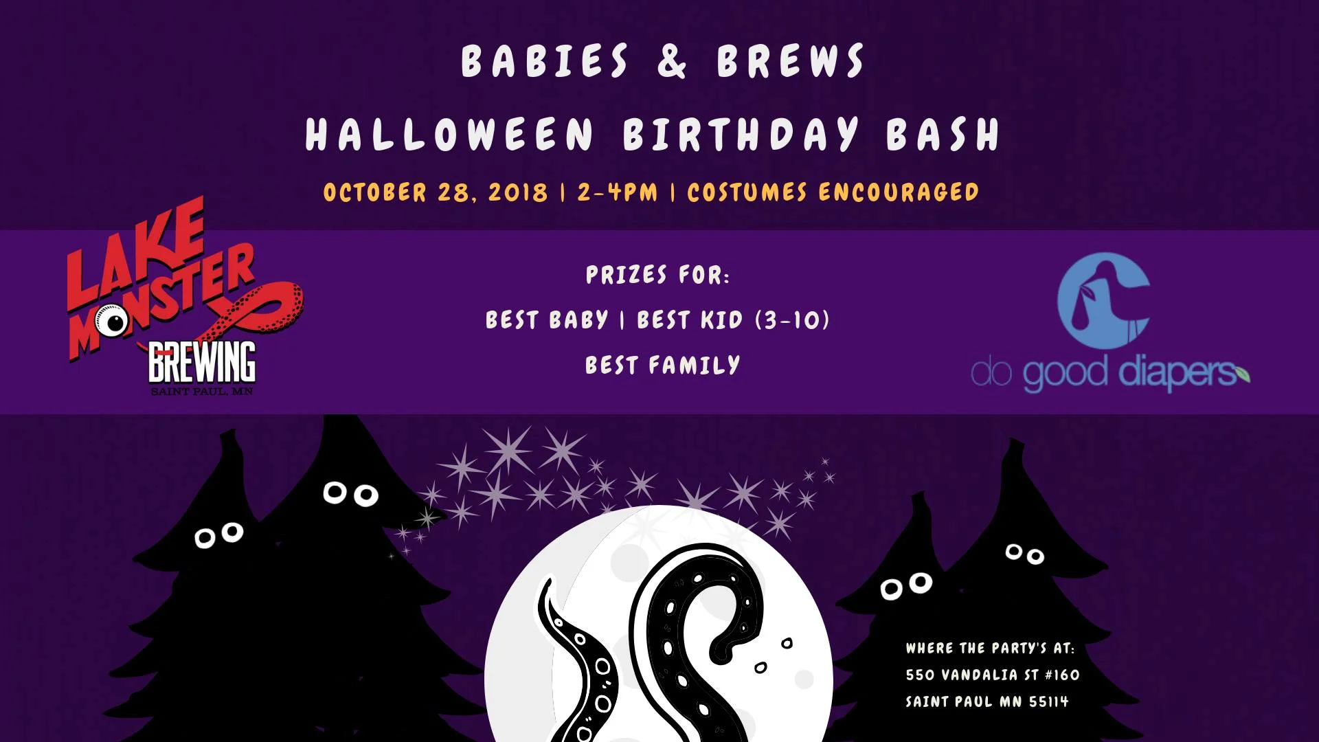 Babies &amp; Brews Halloween Birthday Bash
