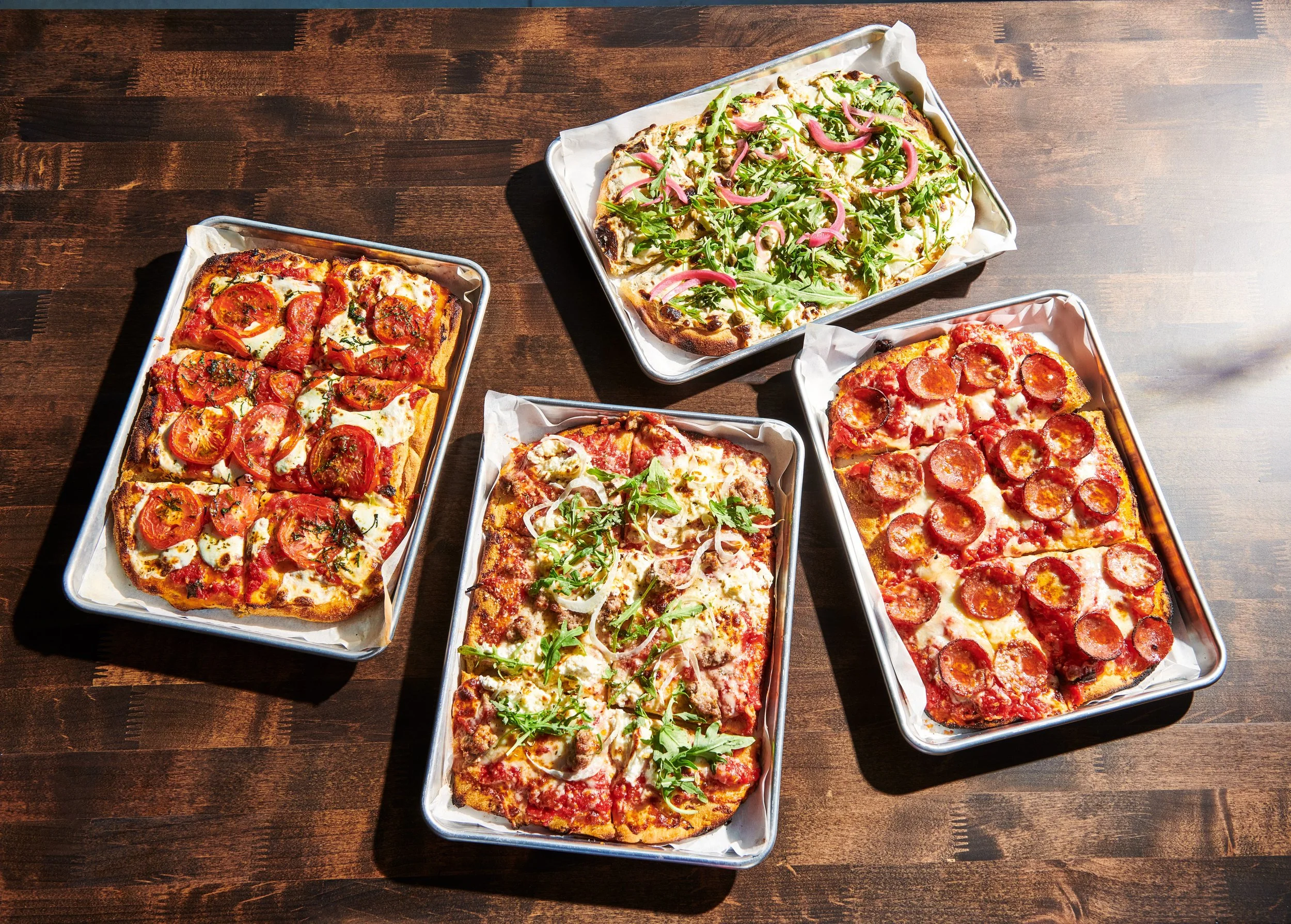 King Coil's Roman Style Pizza Now Available To Be Delivered Right To Your Table!