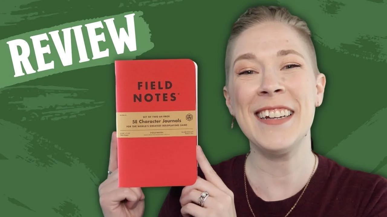 Field Notes 5E Character Journal Review