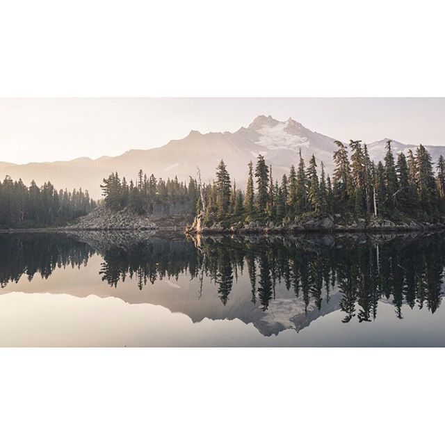 Early morning calm is one reason I choose a heavy backpack over a warm bed. Sunrise in the backcountry is sometimes spectacular, more often soft and muted, but almost always serene | Mt. Jefferson Wilderness OR
.
.
.
.
#theopenroadimages #backpacking