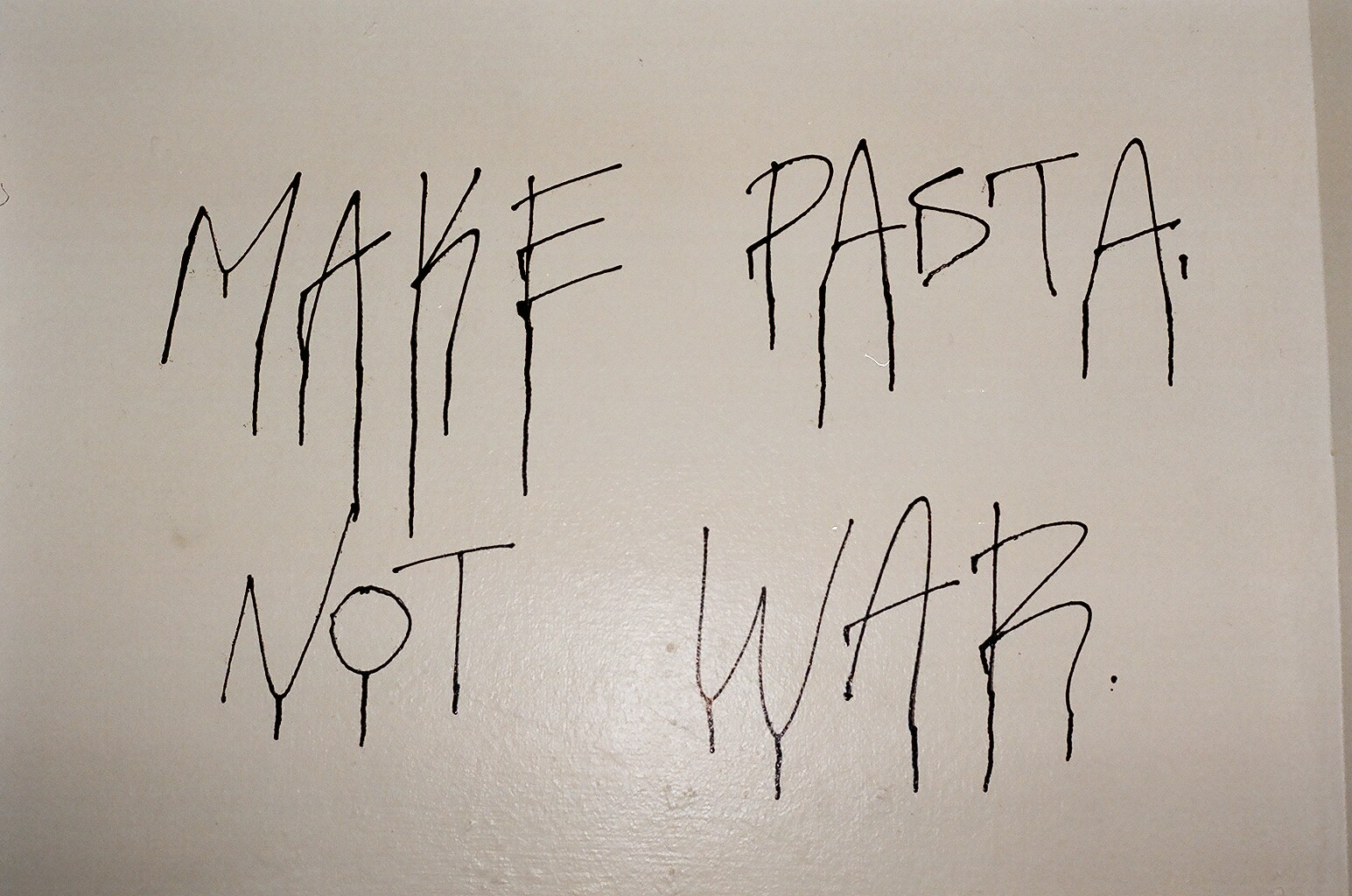 15.3.16 - MAKE PASTA NO WAR