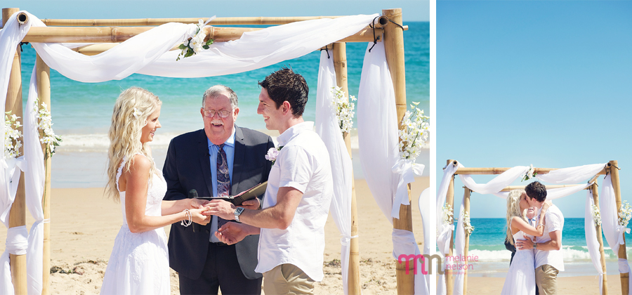 beach wedding photography