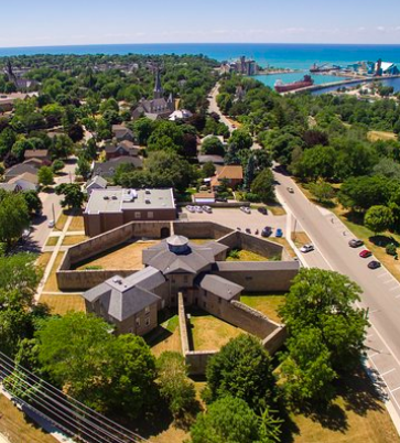 Tour of the Goderich Gaol, place of the last public execution in Canada.