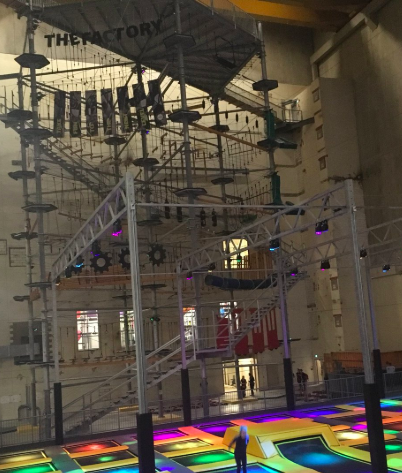 Be a kid at the Factory in London.