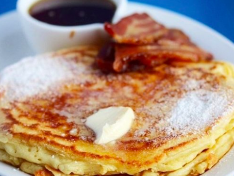 Sean's secret recipe for fresh buttermilk pancakes at Old Man and Son.