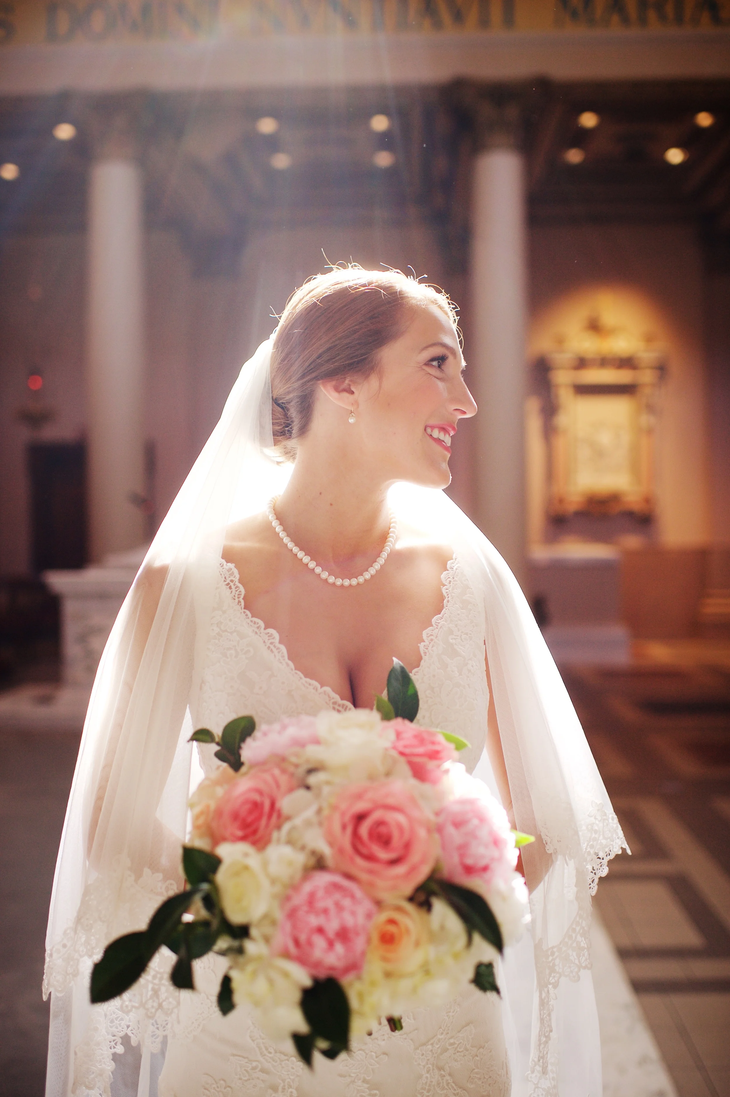 Annie Bridal Session at Cathedral of the Incarnation
