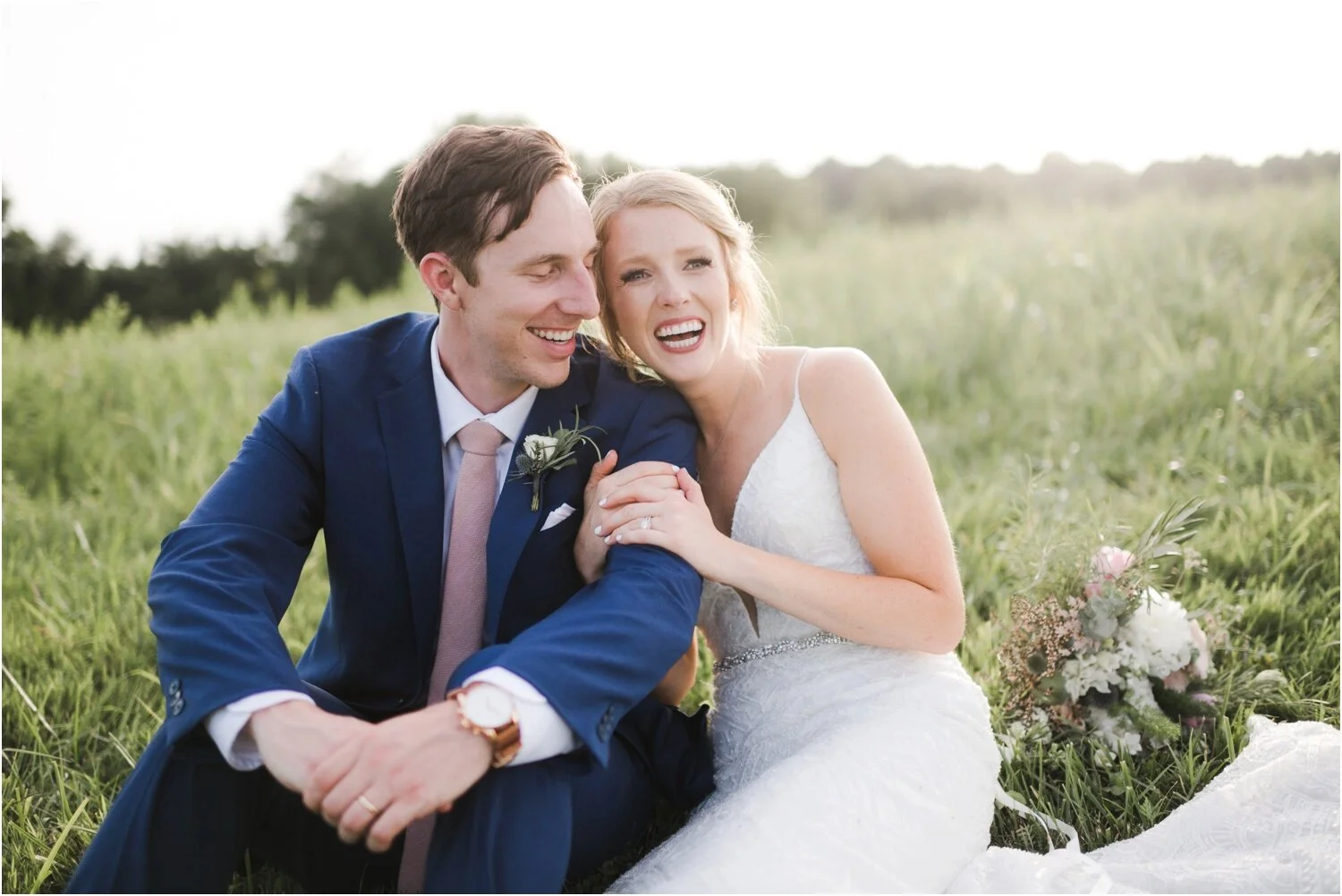 Kayla + Charlie = White Dove Barn Wedding