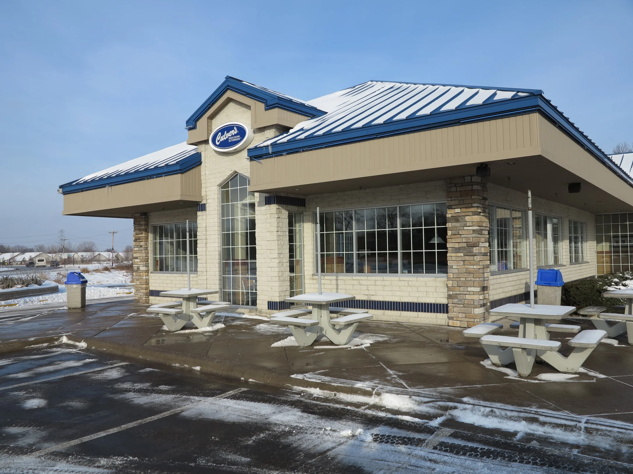 Culver's Restaurant. Painted by the crew at Elite Finisher.