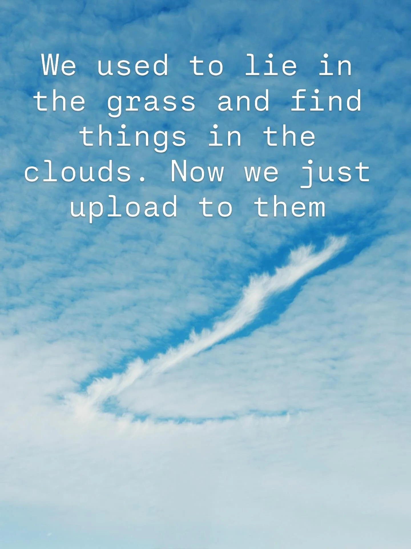 Took this from the passenger seat this morning - couldn&rsquo;t stop staring. What do you see in it?