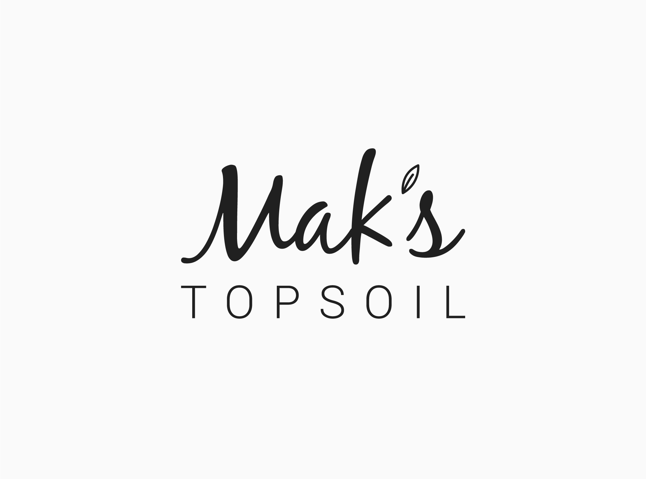 Mak's Topsoil Logo