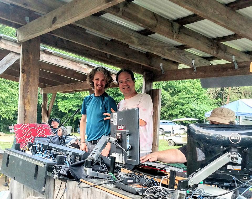 David Jennings with the one and only Mike Parks